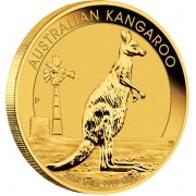 Gold Bullion Coin AUSTRALIAN KANGAROO 2012 - 1/4 oz 