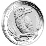 Silver Bullion Coin AUSTRALIAN KOOKABURRA 2012 - 10 oz