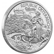 Silver Coin RICHARD I, THE LIONHEART 2009 “Tales and Legends of Austria” Series