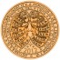 Gold-plated Bronze CALENDAR MEDAL 2012  