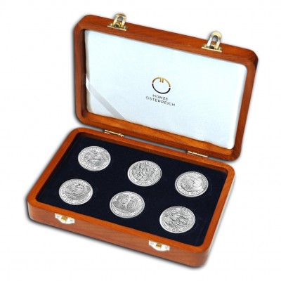 “Romans on the Danube 2012” Series Six Silver Coins Set