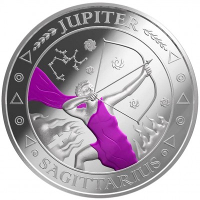 Silver Coin SAGITTARIUS 2011 "Zodiac Signs - Finland” Series