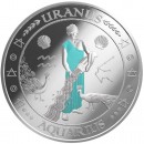Silver Coin AQUARIUS 2011 "Zodiac Signs - Finland” Series