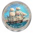 "Famous Sailing Ships II" 2012 Ten Cu-Ni with Handcrafted Cold-enamel-application Coins Set, East Caribbean States