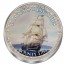 "Famous Sailing Ships II" 2012 Ten Cu-Ni with Handcrafted Cold-enamel-application Coins Set, East Caribbean States