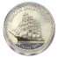 "Famous Sailing Ships II" 2012 Ten Cu-Ni with Handcrafted Cold-enamel-application Coins Set, East Caribbean States
