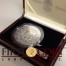 Silver Gilded Coin HOLY MARIA PUZZLE 2010, Liberia - 1 kg
