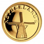 Gold Coin NETHERLANDS 2008, Liberia - 1/50 oz