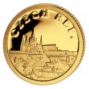 Gold Coin CZECH REP. 2008, Liberia - 1/50 oz