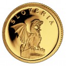 Gold Coin SLOVENIA 2008, Liberia - 1/50 oz