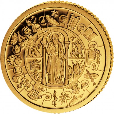 Gold Coin ST. PAULUS THALER 2009,Liberia - 1/25 oz