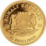 Gold Coin ELEPHANT 2011 "African Wildlife" Series - 1/25 oz