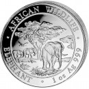 Silver Bullion Coin ELEPHANT 2012 "African Wildlife" Series - 1 oz