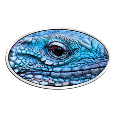 Silver Coin BLUE IGUANA High Relief 2012, Niue - 1 oz