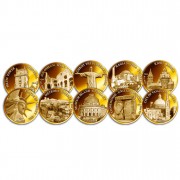 "Golden Monuments" 2012 Ten Gold Coin Set