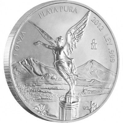 Silver Bullion Coin MEXICAN LIBERTAD 2012 - 1 oz