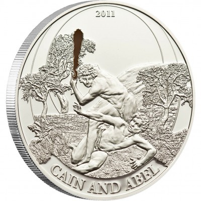 Silver Coin CAIN AND ABEL 2011 "Biblical Stories” Series