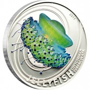 Silver Coin COTYLORHIZA TUBERCULATA 2011 "Jelly Fish" Series