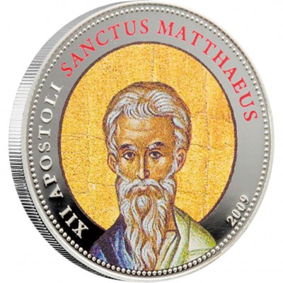 Cu-Ni Silver-Plated Coin ST. MATTHEW 2009 "Single Issues” Series