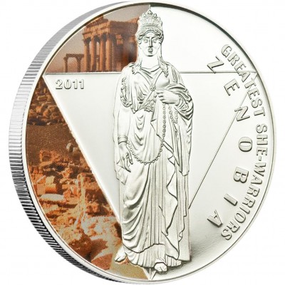 Silver Coin ZENOBIA 2011 "Greatest She Warriors” Series