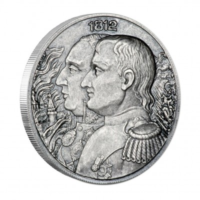 Silver Coin NAPOLEON - KUTUSOW 2012, Niue - 2oz