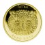 Gold Coin with Diamonds THE EAGLE OWL 2010, Belarus - 1/4 oz