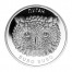 Silver Coin with Swarovski Crystals THE EAGLE OWL 2010, Belarus - 1 oz