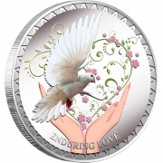 Silver Coin ENDURING LOVE 2012 Proof