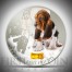 Silver Coin MY BEST FRIEND - BASSET HOUND 2013 "Dogs and Cats" Series Fiji - 1 oz