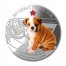 Silver Coin MY GREAT PROTECTOR - ENGLISH BULLDOG 2013 "Dogs and Cats" Series Fiji - 1 oz