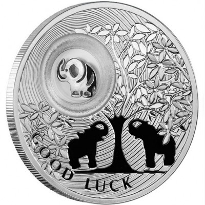 Silver Coin ELEPHANT 2011 “Lucky coins” Series