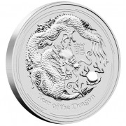 Silver Bullion Coin YEAR OF THE DRAGON 2012 "Lunar" Series - 10 kg