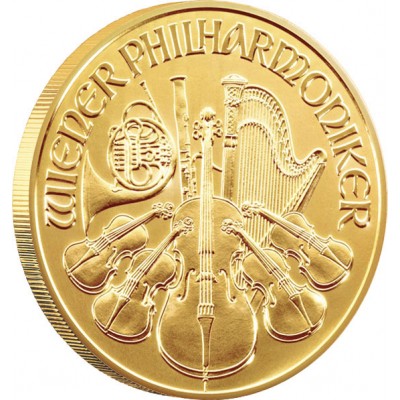 VIENNA PHILHARMONIC GOLD BULLION COIN 2012 - 1 OZ