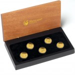 Gold Discover Australia 2011 Dreaming Five Coin Set - Tasmanian Devil 1/10oz