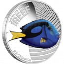 Silver Coin THE REEF- SURGEONFISH 2012 "Australian Sea Life” Series