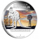Silver Coin RED KANGAROO "Discover Australia 2012” Series