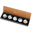 "Discover Australia 2009 Dreaming” Series  Five Silver Coin Set 