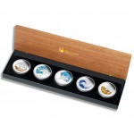 "Discover Australia 2011 Dreaming” Series  Five Silver Coin Set 