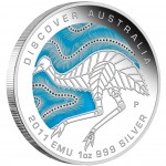 Silver Coin EMU "Discover Australia 2011 Dreaming” Series