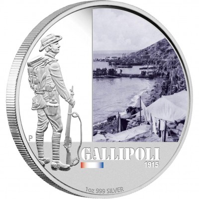 Silver Coin GALLIPOLI 2011 "Famous Battles in Australian History” Series