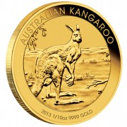Gold Bullion Coin AUSTRALIAN KANGAROO 2013  - 1/10 oz