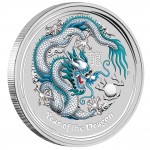 Silver Coin YEAR OF THE DRAGON 2012 "Lunar II” - 1oz