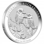 Silver Bullion Coin AUSTRALIAN KOOKABURRA 2013 - 1 oz