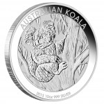 Silver Bullion Coin AUSTRALIAN KOALA 2013 - 10 oz