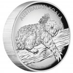 Silver High Relief Coin AUSTRALIAN KOALA 2012 - 1 oz, Proof