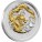 Silver Gilded Edition Coin YEAR OF THE DRAGON 2012 "Lunar II” Series