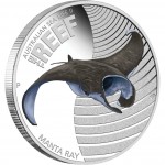 Silver Coin THE REEF - MANTA RAY 2012 "Australian Sea Life II” Series