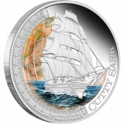 Silver Coin CUTTY SARK 2012 "Ships That Changed the World” Series