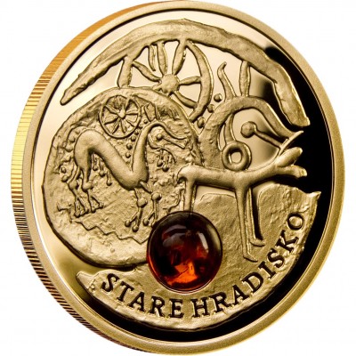 Gold Coin HRADISKO 2010 "Amber Route" Series