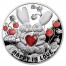 Silver Coin HAPPY IN LOVE 2012